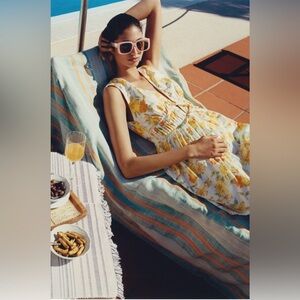 ‼️RARE‼️🎸FAITHFUL THE BRAND🎸🔥NWT🔥KORITA MINI DRESS in Yellow— 4